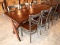 6' Pine Picnic/Kitchen/Dining Table w/ 6 Chairs