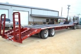 48 ft Step Deck Trailer with Dove Tail and Ramps
