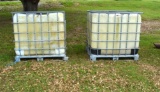 Set of 2 - 250 gallon totes