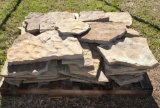 Pallet of Landscaping Flat Rock - assorted shapes/sizes