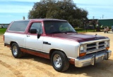 1988 Dodge Ram Charger 318 cu in, Automatic,V8, Gasoline, RWD
