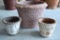 3 Terra Cotta Pots - 