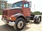 1995 International 8100 DT466 Single Axle, 6 speed manual transmission, AC, Diesel