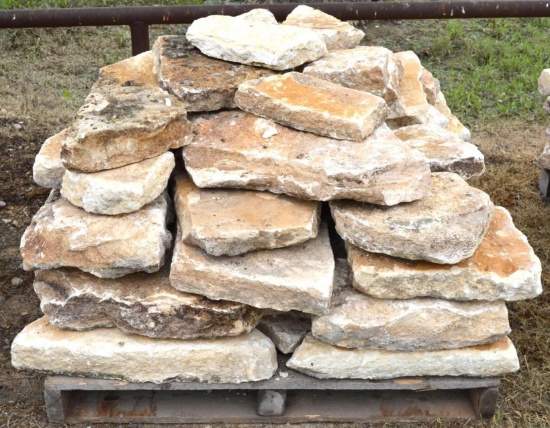 Pallet of Landscaping Rock