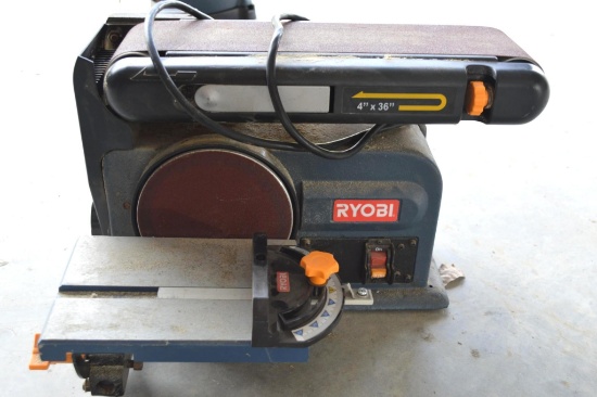 Ryobi BD 4600 4" x 6" Belt & Disc Sander