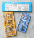 Tap & Die Sets * 2 - 40 piece sets and 1 - 21 piece set *