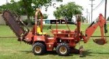 2004 Ditch Witch 3700 Trencher w/ Side Shift & Backhoe Attachment