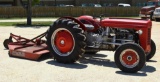 Massey Ferguson 35 Tractor (Gas) w/ 5 ft. Texas Red Shredder