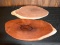 Handmade Mesquite Pieces - Cutting Boards/Serving Trays, 2 Pieces Total