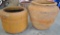 2 Terra Cotta Pots