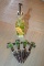 12 Decorative Dispensers and 4 Glass Wine Bottle Toppers