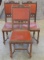 3 Antique/Vintage Spanish Colonial Carved Chairs