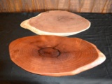 Handmade Mesquite Pieces - Cutting Boards/Serving Trays, 2 Pieces Total