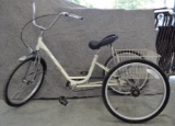 Miami Sun Tricycle with Wire Basket