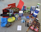 Pallet of 56 items for Camping, Hiking, Fishing, Lake/Beach, Outdoor Grilling and much more!