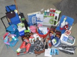 Pallet of 63 items for Camping, Hiking, Fishing, Lake/Beach, Outdoor Grilling and much more!