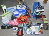 Pallet of 59 items for Camping, Hiking, Fishing, Lake/Beach, Outdoor Grilling and much more!