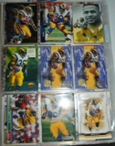 Personal Collection of Football Cards - 13 Double Sided Protective Sleeves