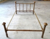 Antique/Vintage Full Size Bed with Rails