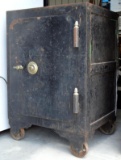 Antique/Vintage Heavy Duty Combination Safe - 28 1/2