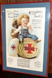 Framed Swezeys Son & Co. Flour Print