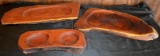 Handmade Mesquite Pieces - Cutting Boards/Serving Trays, 3 Pieces Total