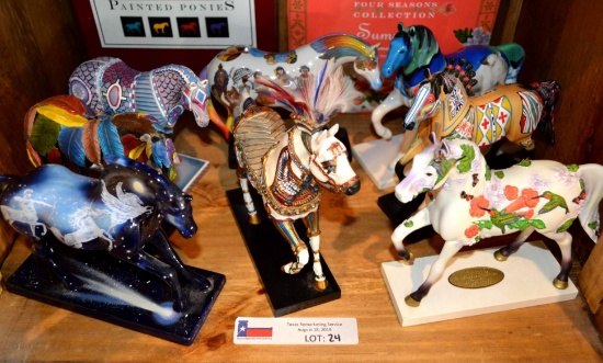 8 Trail of Painted Ponies, NEW IN BOXES