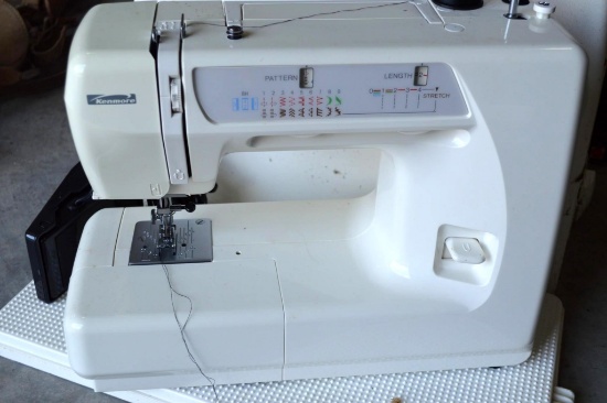 Kenmore Sewing Machine in portable carrying case