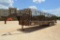 1993 - 32' Anderson Livestock / Cattle Gooseneck Trailer w/ Three Dividing Gates