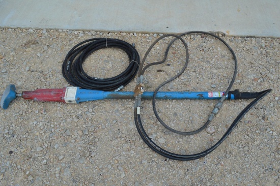 Reliable Equipment Hydraulic Post Tamper w/ extra hoses