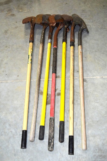 Set of 7 Shovels