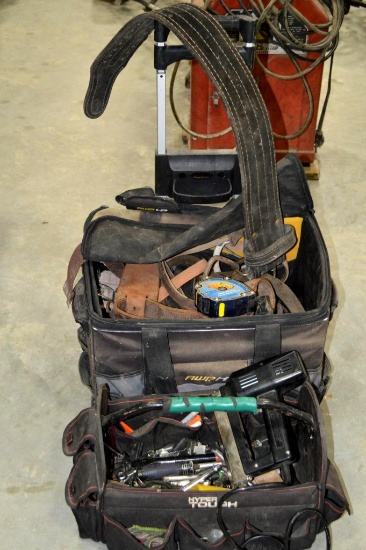 Containers of Safety Straps and Miscellaneous Tools