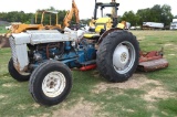 Ford 6000 Diesel Tractor with Bushhog Shredder