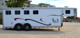 2003 Sooner Revolution 4 Horse Slant w/Bunk House Conversion Living Quarters **IMMACULATE