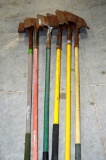 Set of 6 Flat Shovels