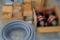 Pallet of Assorted Construction Materials - Conduit,Tape,Safety Switches,Conduit Clamps,Couplers etc