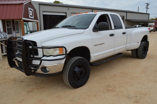 2003 Dodge 3500 Diesel, 6 spd. Manual Trans., 5.9L Cummins Turbo