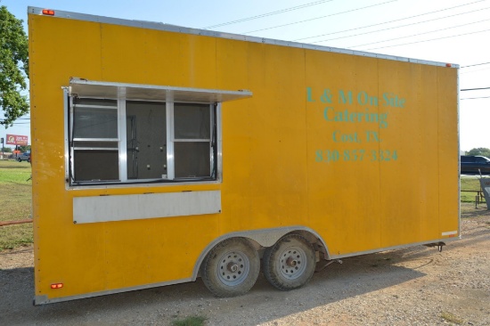 Enclosed Cargo Mate Food Trailer