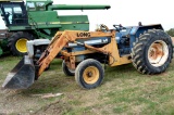 Long 1582 2WD Diesel Tractor w/Long Front End Loader