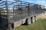 2006 Chanel-Track & Tube-Way, Fair West Stock Trailer