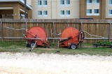 Irrigation Reels and Stands - 2 of each - 4 Total