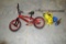 Bay Casting Rod/Surf Rod, Youth Bike, Tow Straps & Ratchet Strap