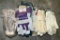 4 bundles of assorted work gloves - new and unused