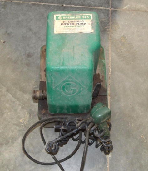 Greenlee 975 Hydraulic Power Pump