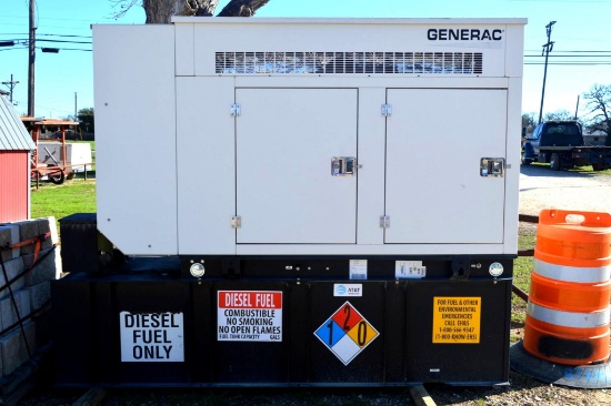 Generac Diesel Generator on Skids *LIKE NEW*