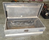 Diamond Plated 3' Hideaway Bed Truck Tool Box