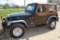 1998 Jeep Wrangler 4WD 5 spd. Manual, 2 Door, Soft Top, Gasoline