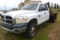 2007 Dodge 3500 Heavy Duty Cummins Turbo Diesel, 4 door, flatbed, Automatic, Dually, Unit #5184