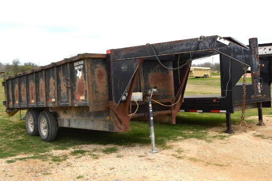 2008 Texas Pride 14' Dump Trailer