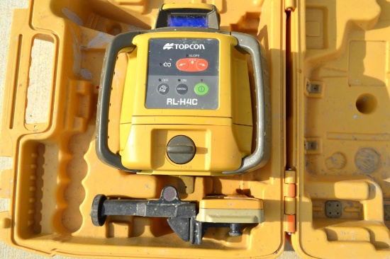 Topcon RL H4C Transit w/ Aluminum Tripod